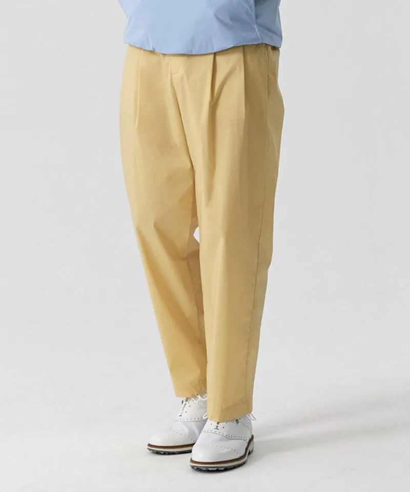 MCC Two Tuck Tapered Pants - Yellow Beige