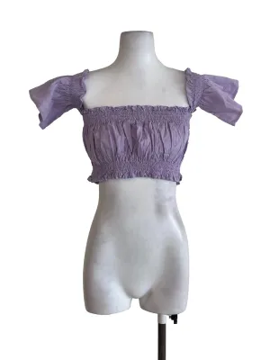 Purple Crop Top